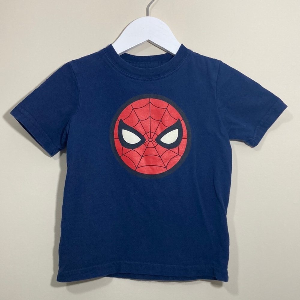 Marvel Spider Man Toddler Boys Short Sleeve Shirt Size 2T